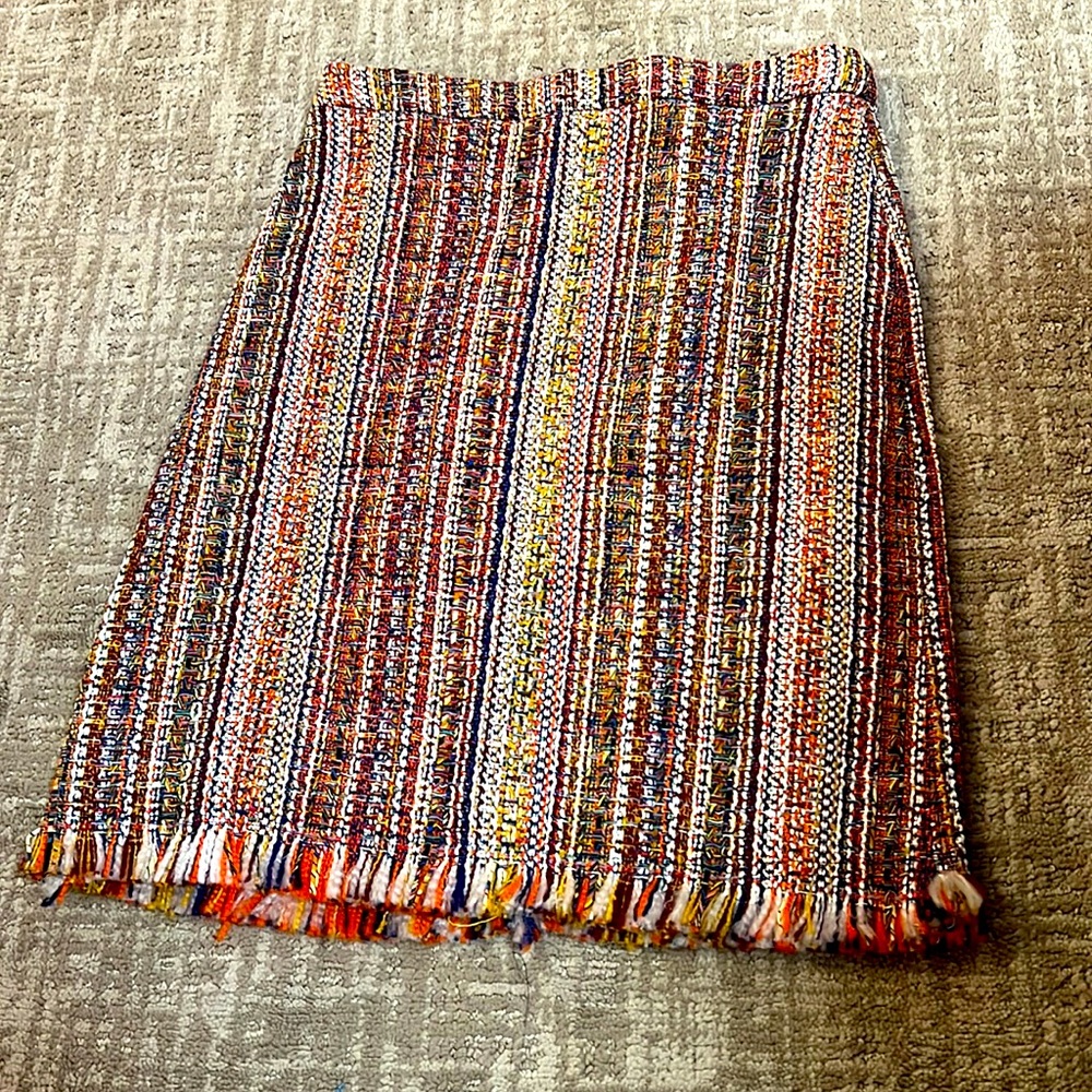 Designer woven skirt
